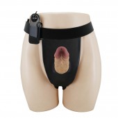 Полый вибрострапон на регулируемых трусиках Draven - 17,5 см. - Baile - купить с доставкой в Ноябрьске