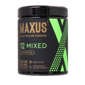Презервативы MAXUS Mixed - 12 шт. - Maxus - купить с доставкой в Ноябрьске