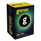 Супертонкие презервативы Ganzo Ultra thin - 30 шт. - Ganzo - купить с доставкой в Ноябрьске
