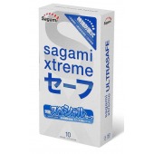 Презервативы Sagami Xtreme Ultrasafe с двойным количеством смазки - 10 шт. - Sagami - купить с доставкой в Ноябрьске
