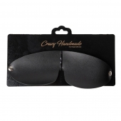 Однослойная закрытая маска из натуральной кожи - Crazy Handmade - купить с доставкой в Ноябрьске