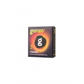 Классические презервативы с обильной смазкой Ganzo Classic - 3 шт. - Ganzo - купить с доставкой в Ноябрьске