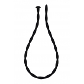 Черный уретральный массажер Glide Large - 30 см. - Lola Games - купить с доставкой в Ноябрьске