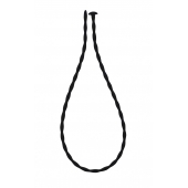 Черный уретральный массажер Glide Small - 30 см. - Lola Games - купить с доставкой в Ноябрьске