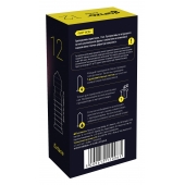 Презервативы анатомической формы с точечной и ребристой структурой Ganzo Extase - 12 шт. - Ganzo - купить с доставкой в Ноябрьске