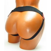 Трусики для маленькой насадки из красной кожи - БДСМ Арсенал - купить с доставкой в Ноябрьске