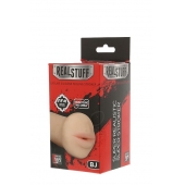 Нежный мастурбатор-ротик REALSTUFF 5INCH MASTURBATOR BJ - Dream Toys - в Ноябрьске купить с доставкой