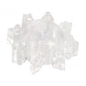 Прозрачное гелевое эрекционное кольцо-звезда - Toyfa Basic - в Ноябрьске купить с доставкой