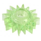Зеленое эрекционное кольцо-солнце - Toyfa Basic - в Ноябрьске купить с доставкой
