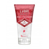 Интимный гель-смазка на водной основе Lubrimax Magic Strawberry - 75 мл. - ИнтелБИО - купить с доставкой в Ноябрьске