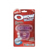Фиолетовое эрекционное виброкольцо OWOW PURPLE - Screaming O - в Ноябрьске купить с доставкой
