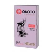 Презервативы OKOTO Mega Mix - 12 шт. - Sitabella - купить с доставкой в Ноябрьске
