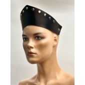 Черный кокошник-ободок «Стелла» - БДСМ Арсенал - купить с доставкой в Ноябрьске