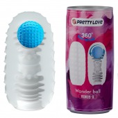 Мастурбатор с шариком внутри Wonder ball - Baile - в Ноябрьске купить с доставкой