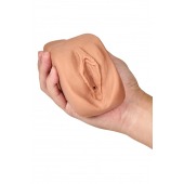 Маструбатор-вагина с вибрацией Soft   Wet Renata Realistic Tan Masturbator - Blush Novelties - в Ноябрьске купить с доставкой