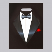 Пакет «Смокинг» полиэтиленовый с вырубной ручкой (30х40 см) - UPAK LAND - купить с доставкой в Ноябрьске