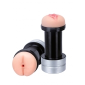 Мастурбатор 2-в-1 REALSTUFF 2 IN 1 HUMMER ANUS   VAGINA: вагина и анус - Dream Toys - в Ноябрьске купить с доставкой