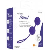 Фиолетовые вагинальные шарики Joyballs Trend - Joy Division