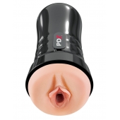 Мастурбатор-вагина в колбе Super Juicy Snatch - Pipedream - в Ноябрьске купить с доставкой