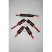 Черно-красный набор фиксаций: наручники, оковы и ошейник - Crazy Handmade - купить с доставкой в Ноябрьске