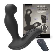 Черный вибромассажер простаты 3,5’’ Remote Control P-spot Massager - 12,5 см. - Erokay - в Ноябрьске купить с доставкой