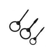 Набор из 3 черных уретральных массажеров Spin - Lola Games - купить с доставкой в Ноябрьске