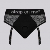 Трусики для фиксации насадок Strap-on-me Harness Lingerie Diva XS - Strap-on-me - купить с доставкой в Ноябрьске