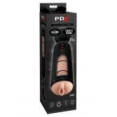 Мастурбатор-вагина с вибрацией Vibrating Mega Milker - Pipedream - в Ноябрьске купить с доставкой