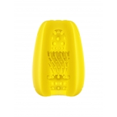 Желтый мастурбатор-яйцо Bisedze - LoveStore - в Ноябрьске купить с доставкой