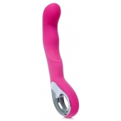 Розовый вибратор для массажа точки G - 20 см. - Boys of Toys