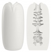 Белый мастурбатор-вагина Olga - Baile - в Ноябрьске купить с доставкой