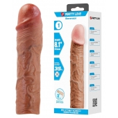 Удлиняющая насадка на пенис Stevenson - 20,5 см. - Baile - в Ноябрьске купить с доставкой