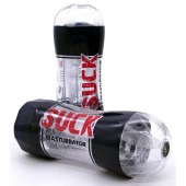 Прозрачный мастурбатор-вагина Suck - Boys of Toys - в Ноябрьске купить с доставкой