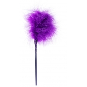 Фиолетовая пуховка для любовных игр - 28 см. - Boys of Toys - купить с доставкой в Ноябрьске