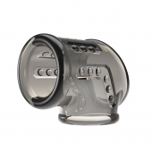 Дымчатая насадка на пенис и мошонку - Baile - в Ноябрьске купить с доставкой