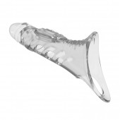 Прозрачная насадка на пенис - 22 см. - Baile - в Ноябрьске купить с доставкой