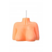 Оранжевая сувенирная свеча «Женский силуэт» - Pecado - купить с доставкой в Ноябрьске