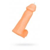 Оранжевая сувенирная свеча «Пенис» - Pecado - купить с доставкой в Ноябрьске