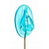 Леденец в форме вагины со вкусом блю кюрасао - 50 гр. - Sosuчki - купить с доставкой в Ноябрьске