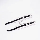 Бело-красные кожаные оковы - Crazy Handmade - купить с доставкой в Ноябрьске