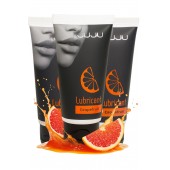 Набор из 3 съедобных лубрикантов JUJU со вкусом грейпфрута - JuJu - купить с доставкой в Ноябрьске