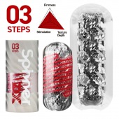 Мастурбатор Tenga Spinner DX 03 Steps - Tenga - в Ноябрьске купить с доставкой