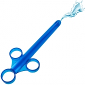 Синий шприц для введения лубриканта XL Lubricant Launcher - XR Brands - купить с доставкой в Ноябрьске