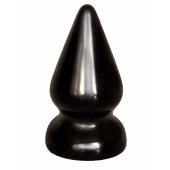 Чёрный анальный плаг MAGNUM - 10 см. - LOVETOY (А-Полимер)