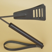 Черный кожаный стек «Сириус» - 60 см. - Sitabella - купить с доставкой в Ноябрьске