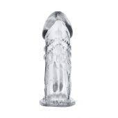 Прозрачная насадка на пенис Uco - 13 см. - A-toys - в Ноябрьске купить с доставкой