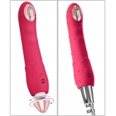 Малиновая насадка на душ с вибрацией Showers to orgasm - 20,1 см. - Orion - купить с доставкой в Ноябрьске