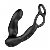 Черный двухмоторный массажер простаты Nexus Simul8 Wave Edition - Nexus Range - в Ноябрьске купить с доставкой