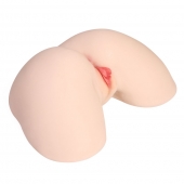 Мастурбатор-полуторс с двойным слоем материала Jenny Onahole Real Hips - KOKOS - в Ноябрьске купить с доставкой