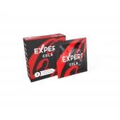 Презервативы с ароматом колы Expert Cola - 3 шт. - Expert - купить с доставкой в Ноябрьске